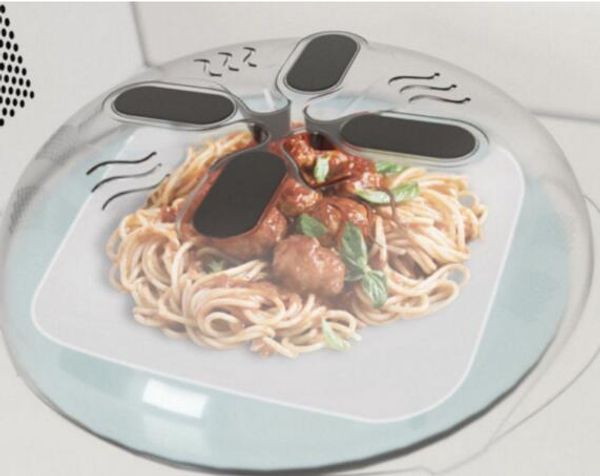 

magnetic microwave splatter lid with steam vents microwave splatter lid cover hover cover anti-sputtering cover