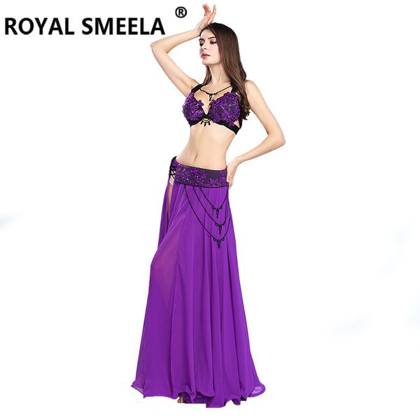 

2018 new design women's belly dancing clothes belly dance costume set fashion bellydance skirts&belt-8803, Black;red