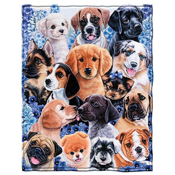 

super soft full/queen size fleece blanket by jenny newland