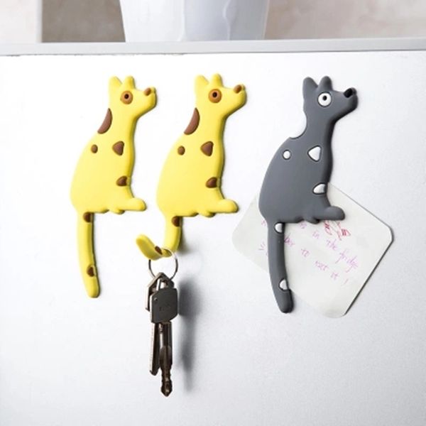 

cute cartoon refrigerator magnet hook key holder hanger fridge home decor