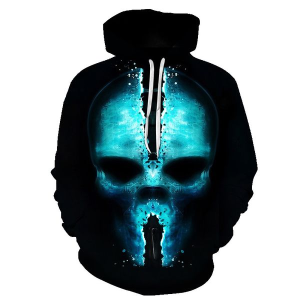 

3d printed halloween hoodies women/men sweatshirts funny lovers pullover hooded tracksuits novelty male coats, Black
