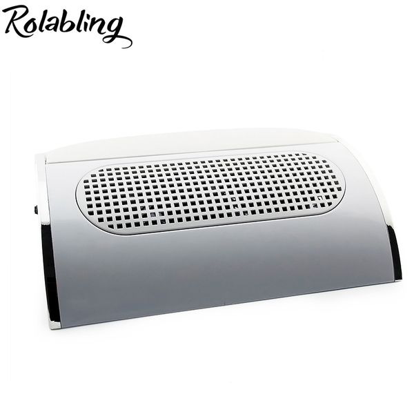 

110v 220v nail art dust suction collector 3 fans dust collector nail cleanser collector dryer machine, Silver