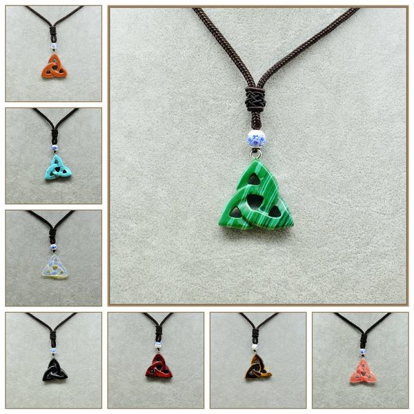 

yumten twist heaven and earth pendant colar feminino anillos erkek kolye filhos juwelen aquamarine beads long section classic, Silver