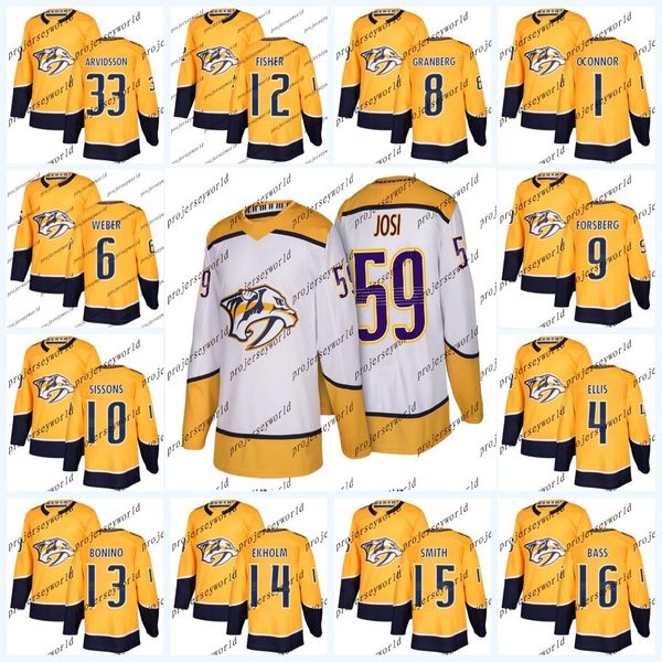 

Nashville Predators 2017-2018 Season Jerseys 59 Roman Josi 33 Viktor Arvidsson 9 Filip Forsberg 76 P.K Subban 12 Mike Fisher Hockey Jerseys