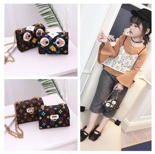 

kids purses girls handbags cross-body bags 2018 fashion korean kids girls shoulder bags children mini owls candies bag christmas gift wallet