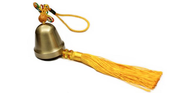 

metallic copper bell chimes hanging door trim can do car pendant