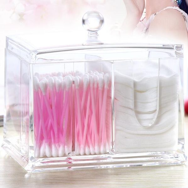2019 Hot Sale High Quality Holder Box Cotton Swabs Stick Storage Cosmetic Makeup Organizer Box Case Home Decor,. From Waxer, $29.61
