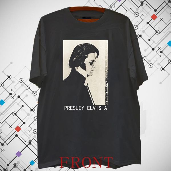 

eis пресли mugshot мужская черная футболка тройник s-3xl, White;black