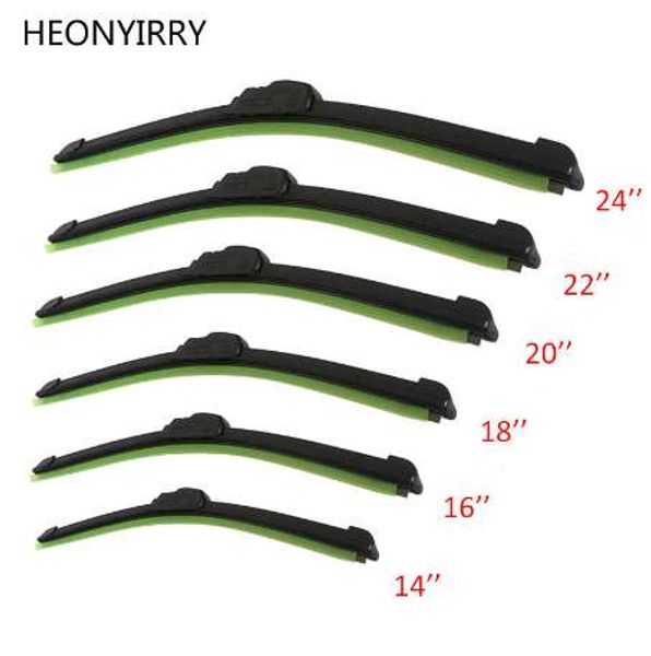 

universal u-type soft frameless bracketless rubber car windshield wiper