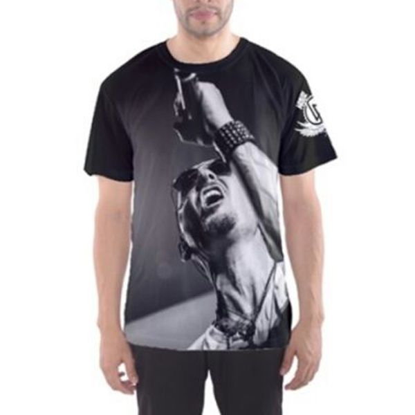 

нове мод ееѬ беннингон linkin park ђболка мене 3d пеан женин / мђжин   White;black