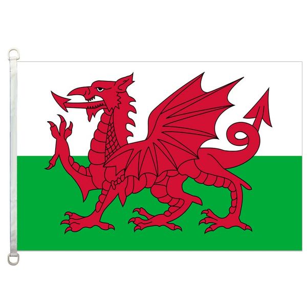 

wales flag,90*150cm ,100% polyester, banner,digital printing