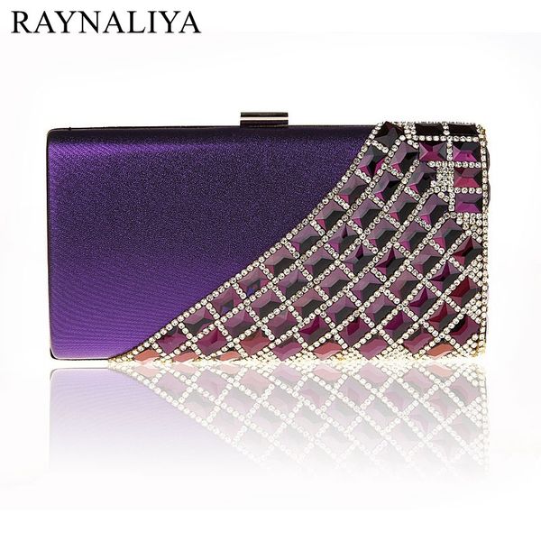 

new fashion luxury shiny rhinestone chain evening shoulder bag wedding bags women's clutch handbag day clutches sfx-b0170