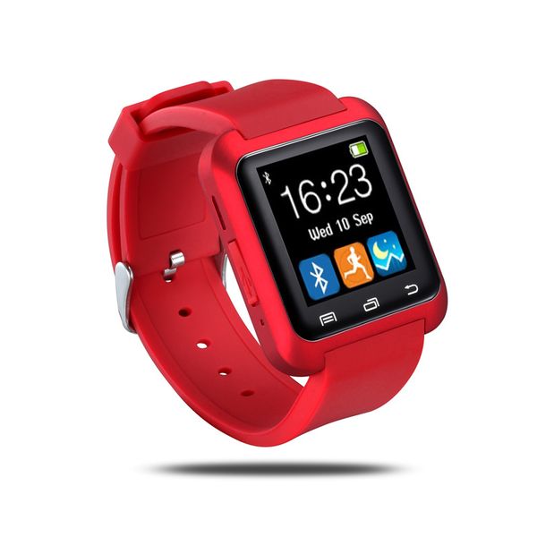 

Smartwatch bluetooth mart watch u80 for iphone io android mart phone wear clock wearable device martwatch pk u8 gt08 dz09