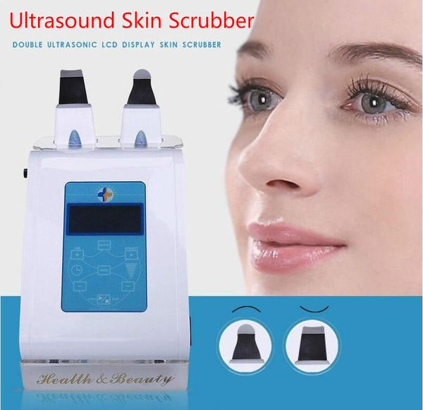 

home use skin scrubber ultrasound facial peeling spa beauty massager acne removal skin cleaning ultrasonic face cleaning machine