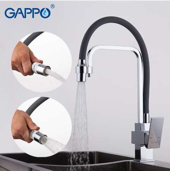 Фильтр для воды GAPPO Tappo Mixer Mixer Латунная кухонная раковина кран кухонные смесители краны краны фильтр кухонный кран кран водопроводный кран