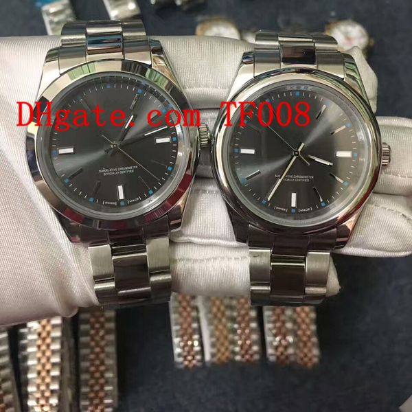 

AAA качество мужские автоматические механические часы роскошные браслет из нержавеющей стали мода черный синий без даты циферблат мужчины повседневная наручные часы