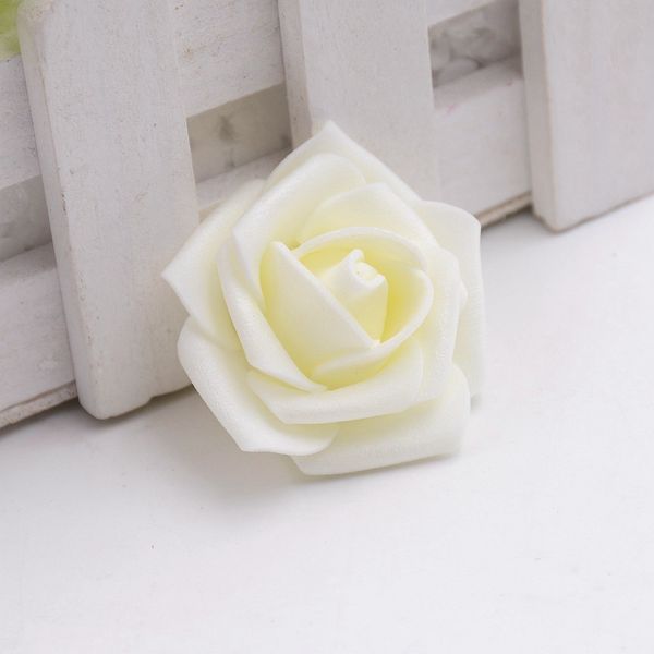 

party supplies 200pcs 4cm foam rose artificial flowers for wedding home decoration mariage flores rosa scrapbooking craft flowers