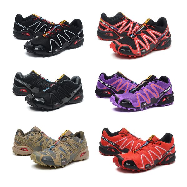 

Salomon Speed ​​Cross 3 CS III Черная мужская спортивная обувь Mens Speed ​​Crosspeed 3 Мужская спортивная обувь на открытом воздухе EUR 40-46