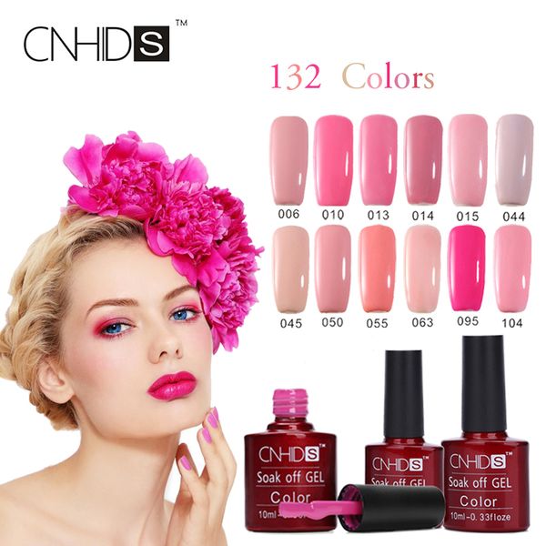 

132 colors gel nail polish uv gel nail polish long-lasting soak-off led uv pink nude color 8ml/pcs art tools