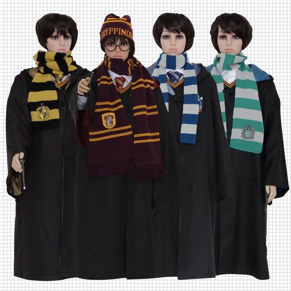 

halloween cosplay costumes robe cloak hogwarts magic party robe sexy, Black