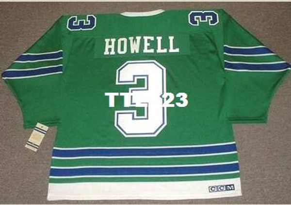 

men #3 harry howell oakland seals 1969 ccm vintage home hockey jersey or custom any name or number retro jersey, Black;red