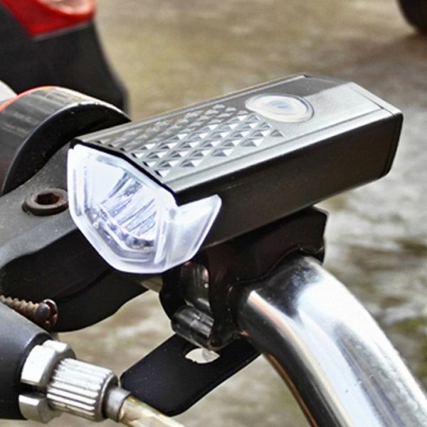 

bicycle headlight waterproof usb rechargeable bike lights head front led flash light cycling safety lamp bike accessory sec88