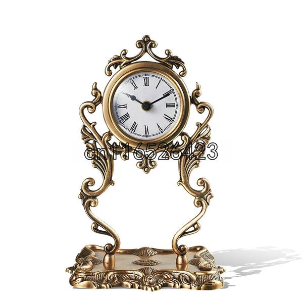 

high-grade creative copper clock living room decor ing