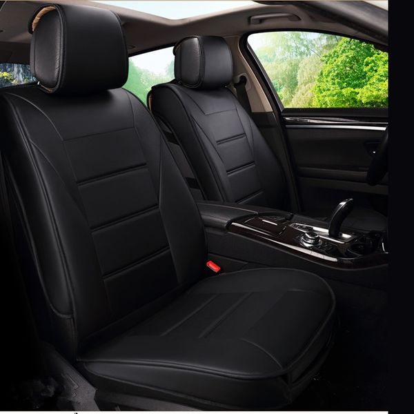 

универсальный fit автомобильные аксессуары чехлы для сидений набор для седана полный окруженный дизайн прочный искусственная кожа adjuatable