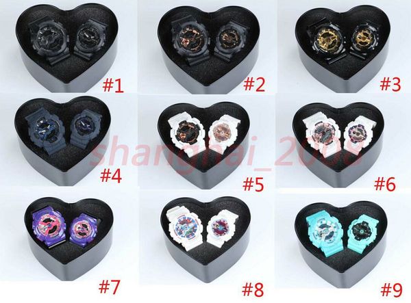 

Любители спорта часы женщины часы мужчины авто свет наручные часы пары водонепро