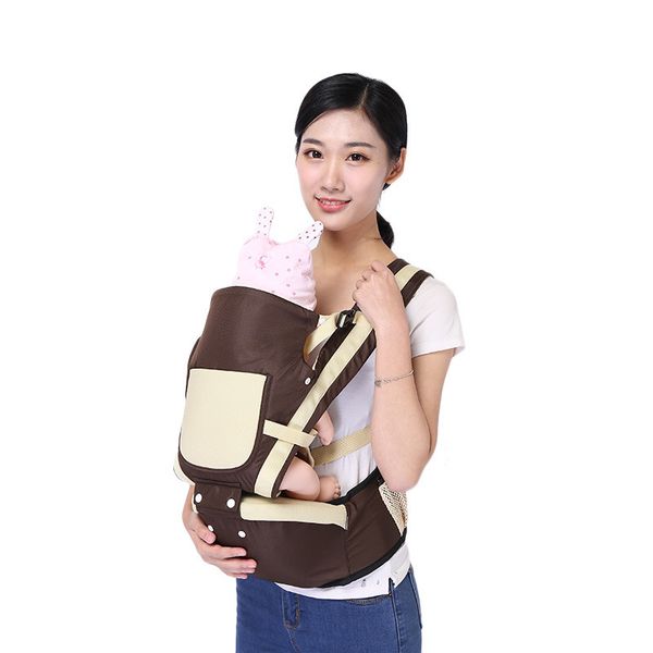 

safe ergonomic carrier backpack hipseat for newborn prevent o-type legs sling infant sling pouch wrap baby kangaroo baby carrier