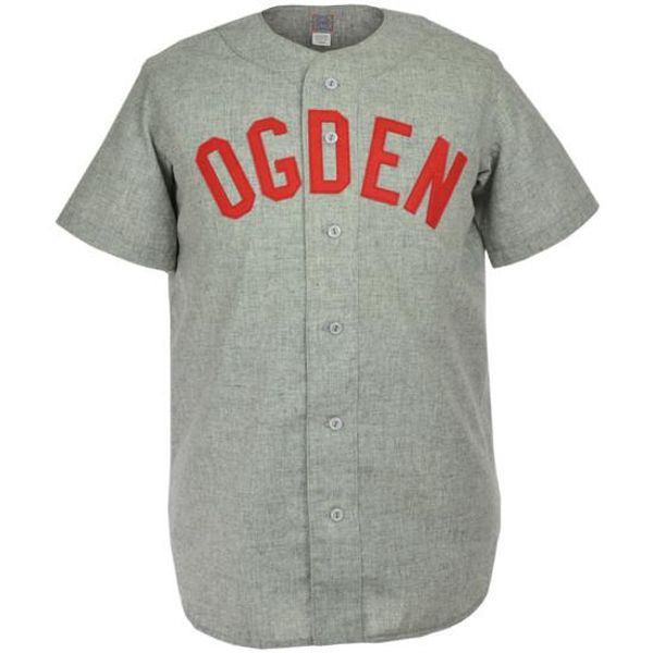 

Ogden 1953 Home Jersey 100% Stitched Embroidery Logos Vintage Baseball Jerseys Custom Any Name Any Number Free Shipping