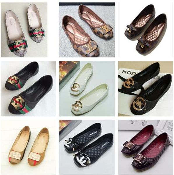 

De igner hoe women luxury brand m autumn ca ual women hoe flat heel fa hion bow glittler hoe round toe oft k ole women 29 color