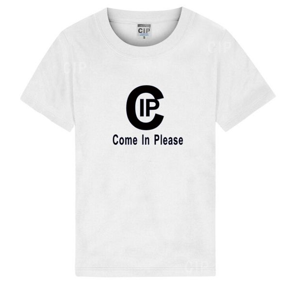 

Summer Casual T-shirts For Men Women Come In Please Printed Crew Neck Short Sleeve Casual T-shrits