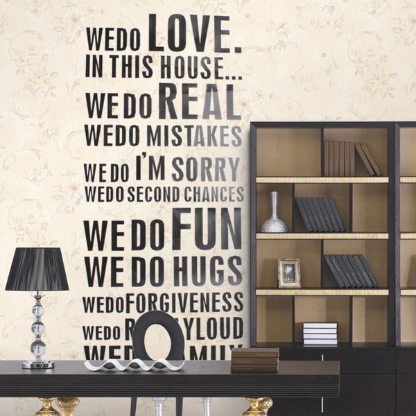 

new diy family quotes decal live every moment,laugh every day,love beyond wall sticker