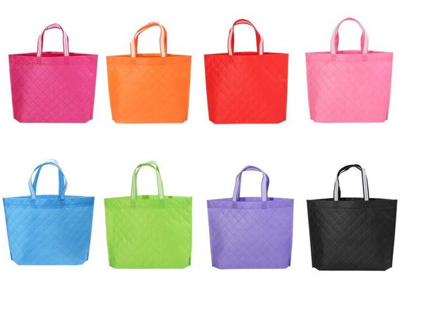 

Candy color reu able folding handbag women hopping bag fa hion grocery eco friendly tote reu able portable bag