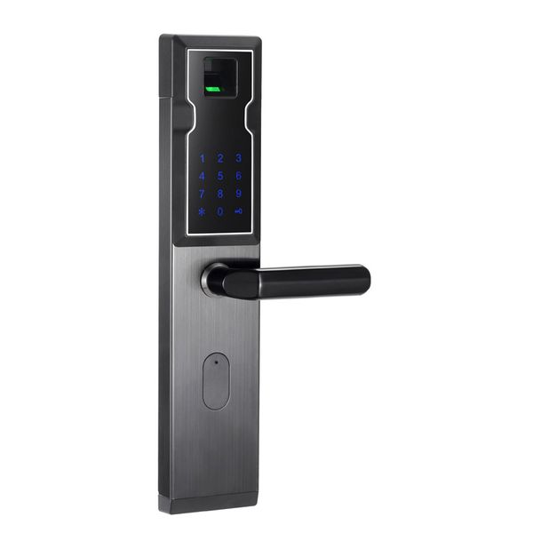 2019 Wooden Door Fingerprint Door Lock Singapore Biometric Interior Door Locks With Finger Scanner And Digital Touch Keypad From Jcsmarts Lock