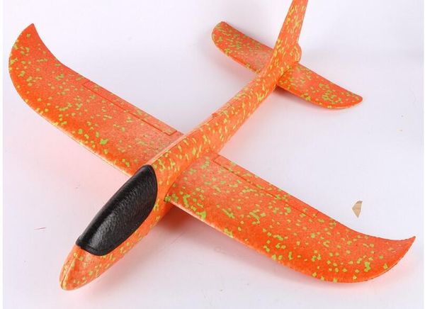 

new epp foam hand throw airplane outdoor launch glider plane kids gift toy 48cm interesting toys foam airplane