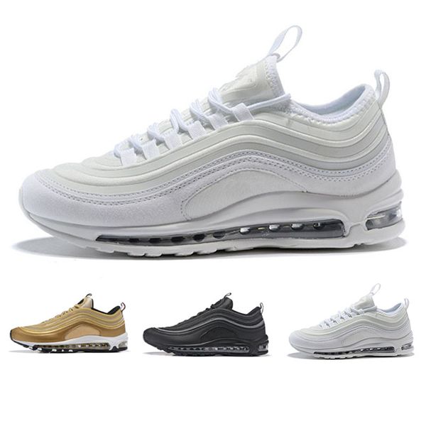 

Nike Air Max 97 sneakers 2018 Best Sellers классический 2017 наружной ходьбы обувь Мужчины высокого качества Дешевые моды повседневной обуви новый размер 36-46 бесплатная доставка