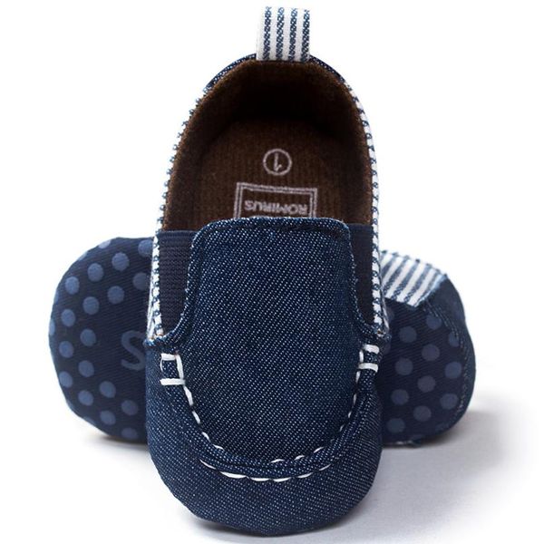 Babyschuhe für Jungen, Lauflernschuhe für Babys, Kleinkinder, weiche Sohle, Lederschuhe für Kleinkinder, Jungen, Mädchen, Kleinkinder, UK, M8