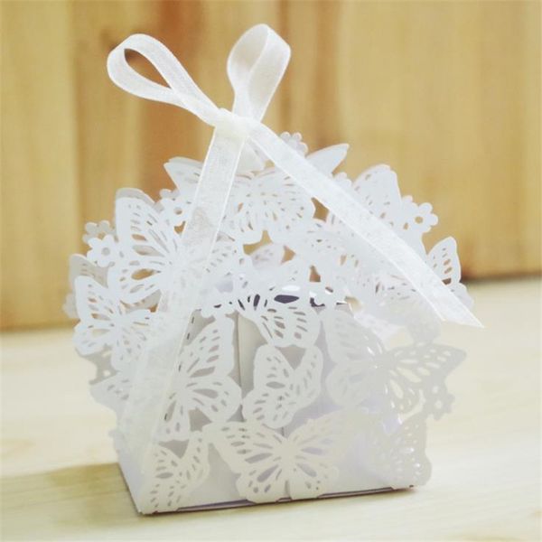 

10pcs / lot подарочный мешок конфеты box лазерная резка подарочные коробки для кексов для прополки фестиваль украшение партия поставок favor