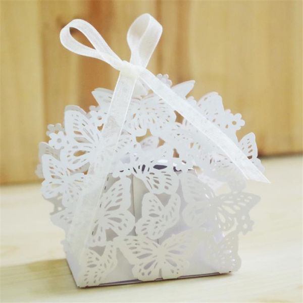 

10pcs/lot gift bag candy box laser cutting gift cupcake boxes for weeding festival decoration party supplies favor decor