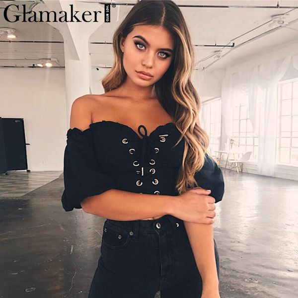 top maniche lunghe spalle scoperte