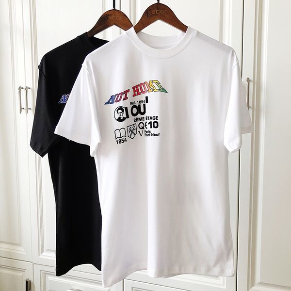 

Spring ummer 2019 luxury europe pari 1854 not homme kan a wind t hirt fa hion men women t hirt ca ual cotton tee top