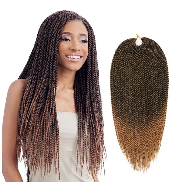 Hot Selling Synthetic Pre Twist Crochet Hair Extensions Crochet