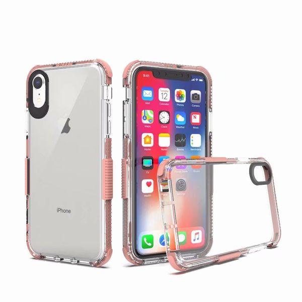 

Armor ca e tran parent hybrid phone ca e hockproof cover for iphone x 7 8 6 plu am ung 9 lg tylo 4 opp bag oundmae