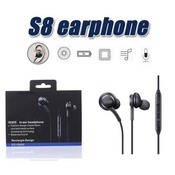 

For galaxy 8 original earphone oem tuned head et eo ig955 in ear earbud headphone earphone for am ung galaxy 8 8plu 7 with packag