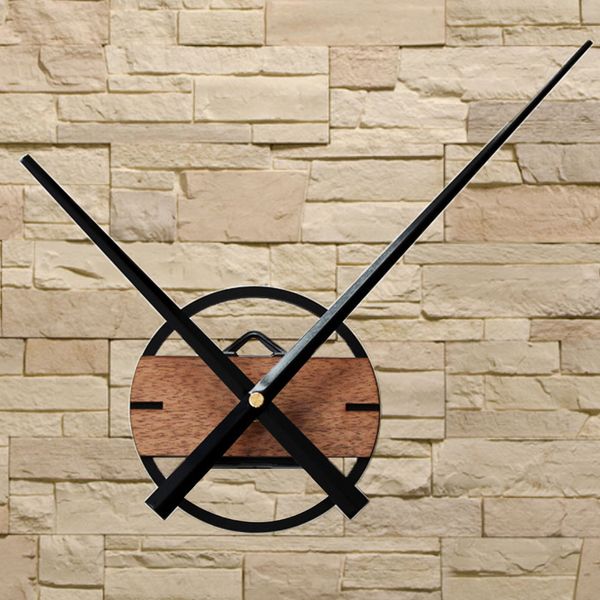 

Большие настенные часы современный дизайн большой указатель классические DIY часы деревянные настенные часы домашнего декора для спальни 3D наклейки Тихий 12 см