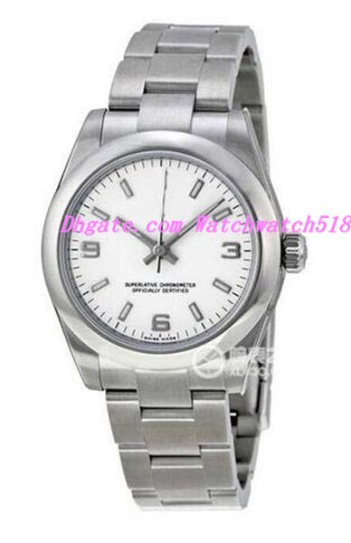 

luxury watches 31mm nondate white dial ladies watch 176200 automatic fashion brand watch wristwatch, Slivery;brown