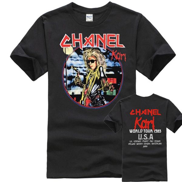 

IRON MAIDEN Футболка Lager Karl Концертный хлопок с коротким рукавом от S до XXL Подростковая