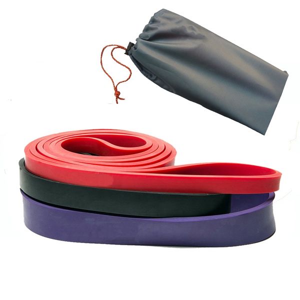 

2pcs/set latex exercise resistance bands loop fitness power lifting pull up bands strengthen muscles